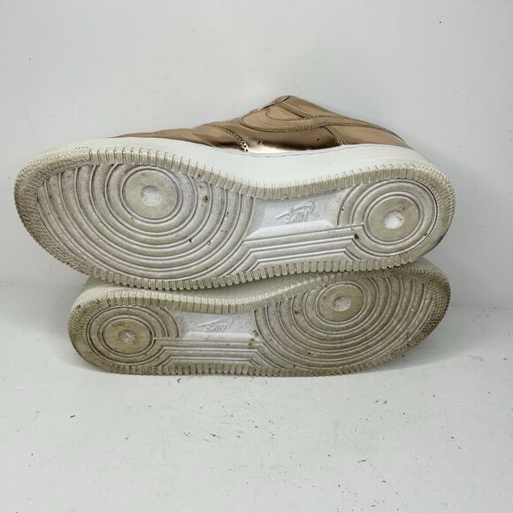 Nike Air Force 1 SP Metallic Rose Gold  Size 12.5 - Picture 4 of 9